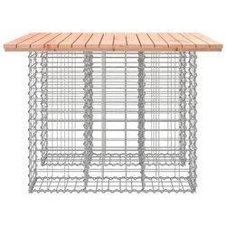Vrtni stol, gabion dizajn, 100x102x72 cm, masivno drvo, douglas