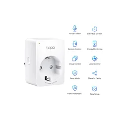 Pametna uticnicar TP-LINK Tapo P110(2-pack) Wi-Fi/2,4Ghz/Max Load 16A/bela