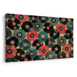 Slika retro vinilne plošče - 40x30