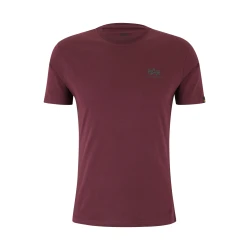 ALPHA INDUSTRIES Majica antracit/vinsko rdeča