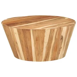 Stolić za kavu O 65 x 31 cm od masivnog bagremovog drva
