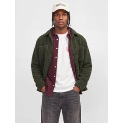 JACK & JONES Prehodna jakna JORBLEECKER temno zelena