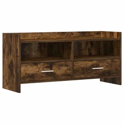 TV ormar 100 x 33 x 47 cm Dimljeni hrast Konstruirano drvo