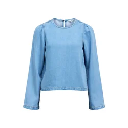 OBJECT Bluza OBJFRAME moder denim