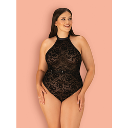 Bodi Softily crne boje - 2XL/3XL
