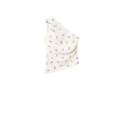 MANGO Top COYA svetlo modra / temno modra / zelena / off-bela