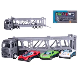Avtomobilski transporter 22cm kovinski prosti tek z avtomobili 3kos 7cm kovinski prosti tek