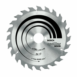 Bosch List kružne pile Optiline Wood, 210 x 30 x 2,8 mm, 48 Bosch 2608640623 promjer: 210 x 30 mm debljina: 2.8 mm
