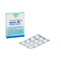 Eko Farm Kalijum hlorid, 1g, 24 tableta