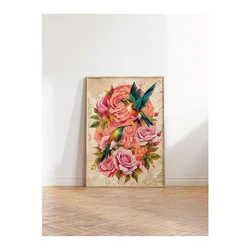 Dekorativna slika u okviru 50 x 70 cm