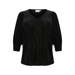 KAFFE CURVE Bluza Cacanna črna