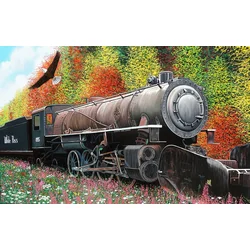 Sunsout - Puzzle Lokomotiva Skagway - 550 kosov