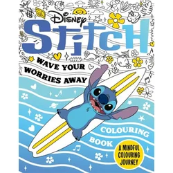 Disney Stitch: Wave Your Worries Away Colouring Book