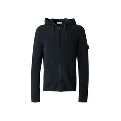 JOOP! Jeans Pletena jopa Heantez nočno modra