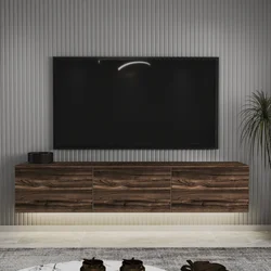 HANAH HOME TV polica Neon Chestnut