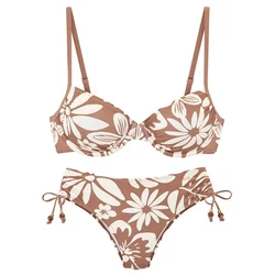 FRENCH CONNECTION Bikini zgornji del kremna / rjava