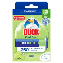 Duck Čistilo za stranišča , antibakterijski apneni disk, 0,036 l
