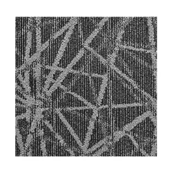 MASTER Tepih Kocka 48x48cm RE3710450-8 crno-sivi