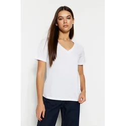 Trendyol Milla Ženska majica TWOSS23TS00001, Bela