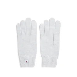 TOMMY HILFIGER Rokavice pegasto siva