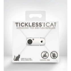 Tickless Tickless Cat Cat01wh Zaščita pred klopi (DxŠxV) 38x16.5x15.6 mm Bela 1 KOS