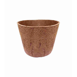 Coco Saksija od kokosovih vlakana, 15cm, Smeđa
