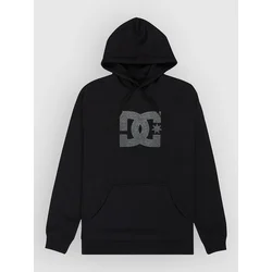 DC Strass Star moški pulover s kapuco black