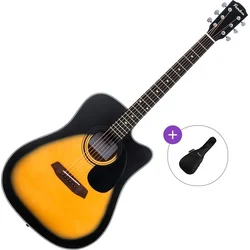 Pasadena PDC-100 Basic SET Sunburst Akustična kitara