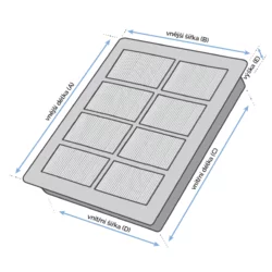 VACS Hepa filter ROWENTA RO 4645/RO4645 - 1 kom