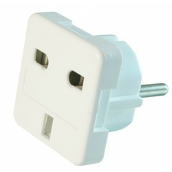 GEMBIRD A-AC-UKEU-001 AC power adapter UK socket to EU Schuko plug 7.5A