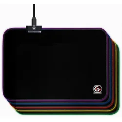 GEMBIRD Gejmerska podloga za miša od gume 4mm RGB LED svetlo MP-GAMELED-M