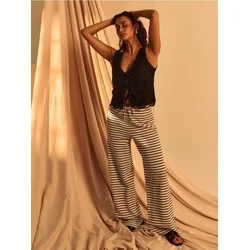 Sinsay - Pantalone straight leg na pruge - šareno