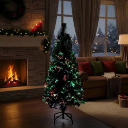 Somogyi Veštačka jelka 120cm sa osvetljenjem ( KIX120LED )
