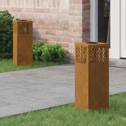 Solarna LED svjetlost za stazu 2 pcs Bronzana