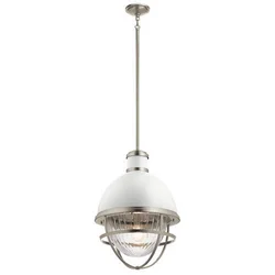 Quintiesse QN-TOLLIS-P-BN - Luster na šipci TOLLIS 1xE27/40W/230V mat hrom