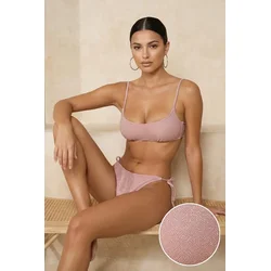 Trendyol Milla Ženski kupaći kostim Tbess25Bt00103, Roze