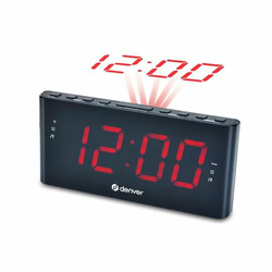 Denver CPR-710 Radio sat, 1.8, Alarm, FM, PLL, Crni