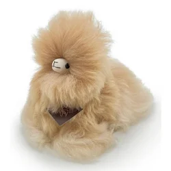 INKARI Plišasta igrača Alpaka Mini Monsterfluff Sandstone 15cm