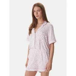 DKNY Pižama YI50058 Roza Regular Fit