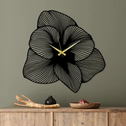 Wallity Zidni sat 70x70cm Crni