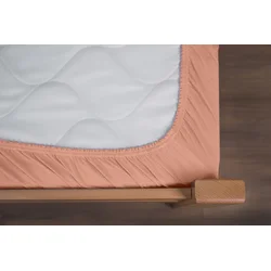 Manjatex Čaršaf sa lastišem, Za dušek od 35cm, 200x200cm, Kajsija