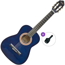 Valencia VC102 Basic SET Blue Sunburst Polovična klasična kitara za otroke