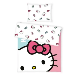 Hello Kitty POSTELJNINA Hello Kitty Bettwäsche 140/200 cm renforcé