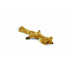 Beeztees Flatino Pasja igrača plišasta lisica piska 30cm