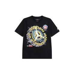 Jordan Majica MEDALLION modra/temno siva/črna/bela