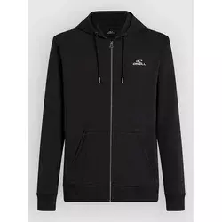 ONeill Small Logo Zip moški pulover s kapuco black out