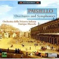 PAISIELLO - OUVERTURES AND SYMPHONIES
