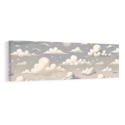 Slika nebo polno oblačkov - 135x45