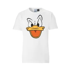 LOGOSHIRT Majica Donald Duck  bela