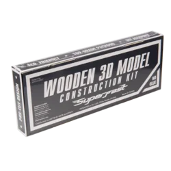 WOODEN CITY 3D sestavljanka Superfast Traktor